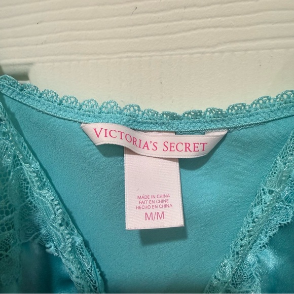 Victoria's Secret Light Blue Lace Chemise - Picture 5 of 6